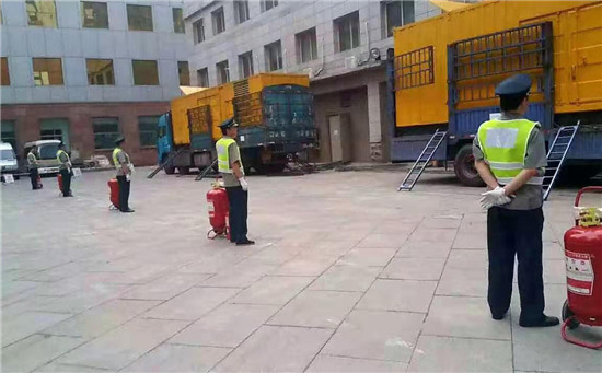 汉源租赁发电机案例