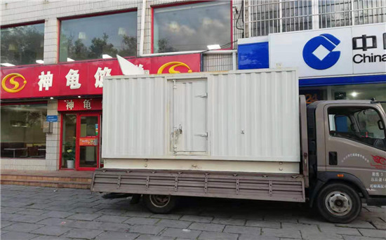 汉源出租发电机施工案例